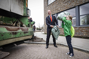 Minister Kamp opent warmtenet Nijmegen