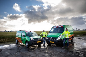 Contract aannemers voor opdracht Schiphol