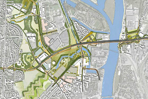 Strukton realiseert nieuwe Noorderbrugtracé in Maastricht