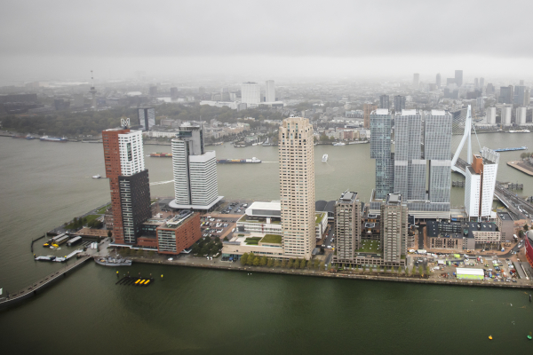 Rotterdam vergroent Zuid met Mandelapark in de Maashaven
