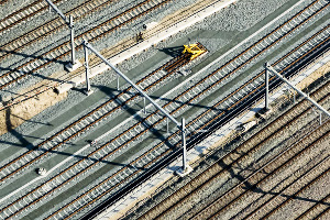 ProRail onderzoekt duurzame dwarsliggers van hergebruikt plastic