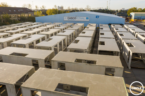 Snel en flexibel bouwen met super circulaire betoncasco