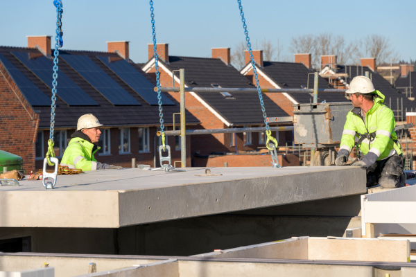 Prefab Integraalvloer draagt bij aan snelle oplossing woningtekort