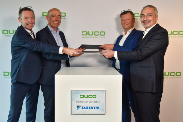 DUCO bundelt krachten met DAIKIN voor internationale expansie