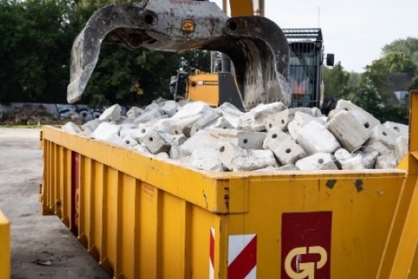 Gerecycled kalkzandsteengranulaat officieel erkend als grondstof