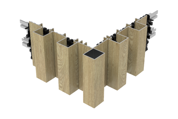 Linarte Wood Design: aluminium gevelbekleding met houten looks