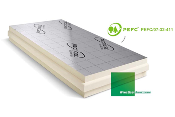 Recticel isolatieoplossingen PEFC gecertificeerd