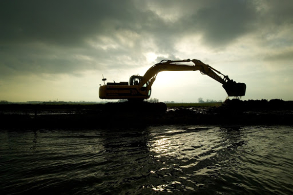 PFAS in water bij verontreinigde staalslakken in Spijk