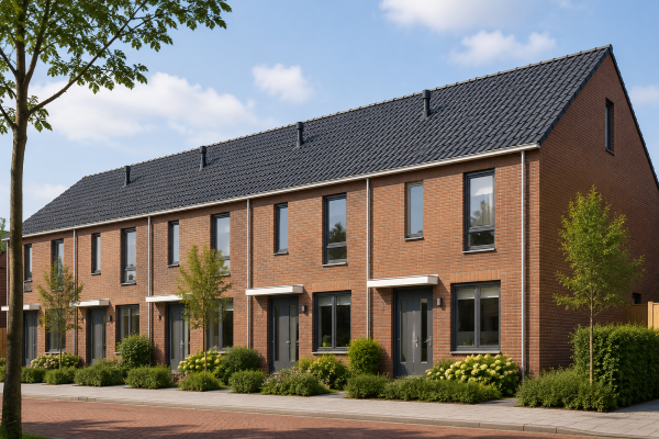 Wat kost een rijwoning per m²