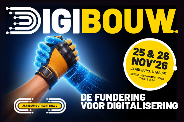De bouw digitaliseert. Blijf jij koploper?